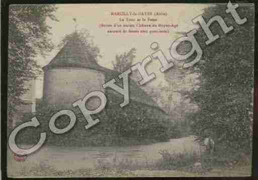 Ville de MARCILLYLEHAYER Carte postale ancienne