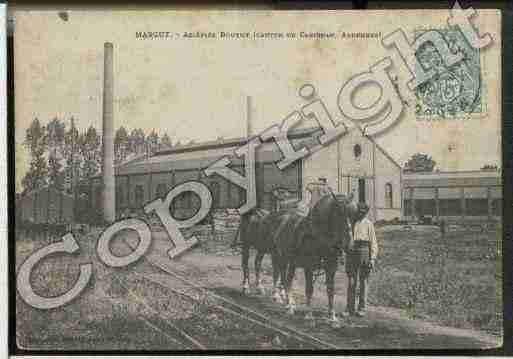 Ville de MARGUT Carte postale ancienne