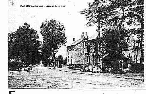 Ville de MARGUT Carte postale ancienne