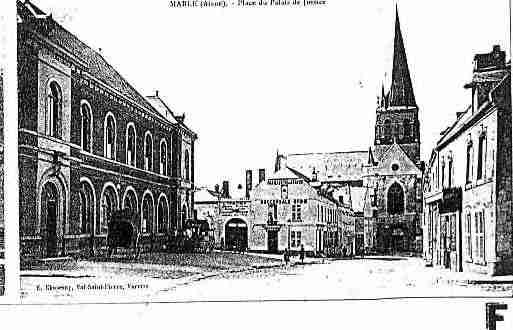 Ville de MARLE Carte postale ancienne