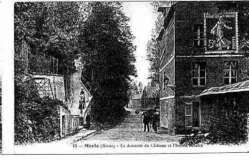 Ville de MARLE Carte postale ancienne