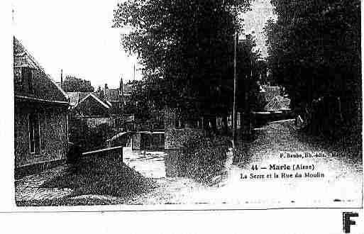 Ville de MARLE Carte postale ancienne