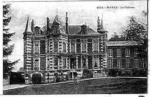 Ville de MARLE Carte postale ancienne