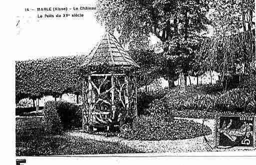 Ville de MARLE Carte postale ancienne