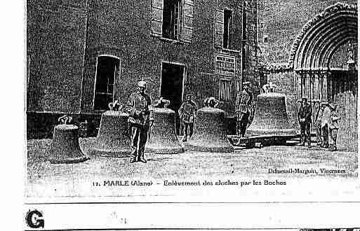 Ville de MARLE Carte postale ancienne