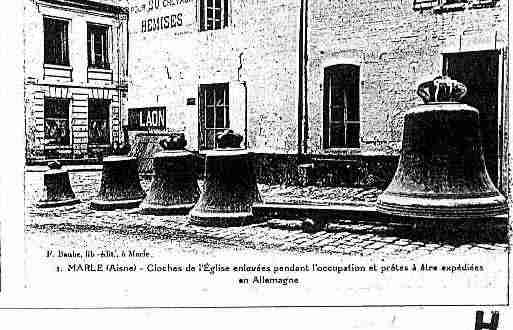 Ville de MARLE Carte postale ancienne