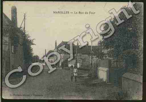 Ville de MAROLLESSOUSLIGNIERES Carte postale ancienne Ville de MAROLLESSOUSLIGNIERES Carte postale ancienne