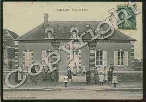 Ville de MAROLLESSOUSLIGNIERES Carte postale ancienne