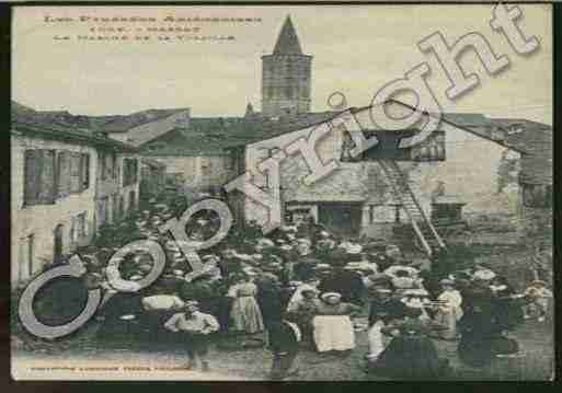 Ville de MASSAT Carte postale ancienne