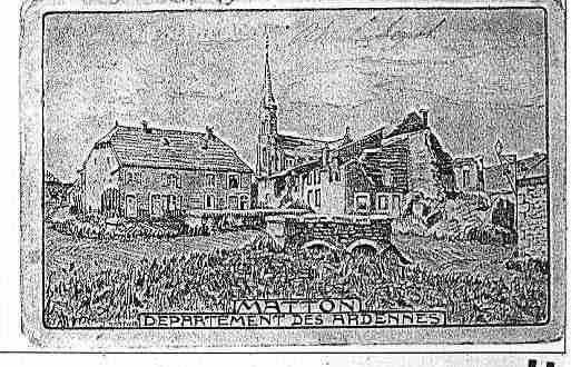 Ville de MATTONETCLEMENCY Carte postale ancienne Ville de MATTONETCLEMENCY Carte postale ancienne