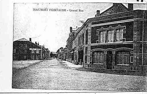 Ville de MAUBERTFONTAINE Carte postale ancienne