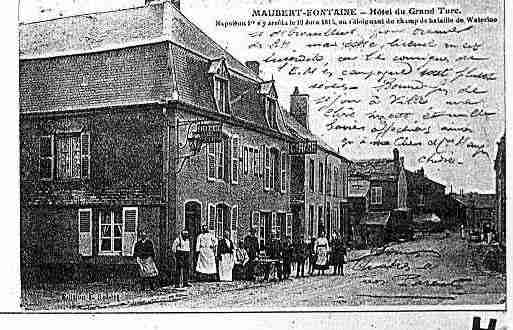 Ville de MAUBERTFONTAINE Carte postale ancienne