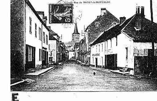 Ville de MAYETDEMONTAGNE(LE) Carte postale ancienne