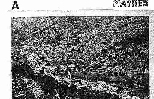 Ville de MAYRES Carte postale ancienne