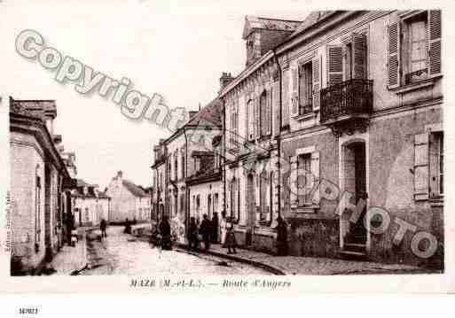 Ville de MAZE Carte postale ancienne