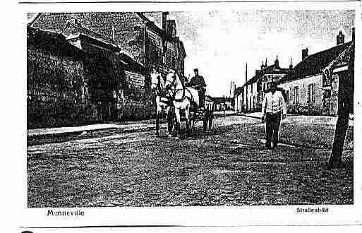 Ville de MENNEVILLE Carte postale ancienne Ville de MENNEVILLE Carte postale ancienne