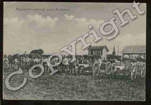 Ville de MENNEVILLE Carte postale ancienne