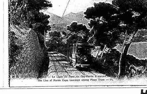 Ville de MENTON Carte postale ancienne