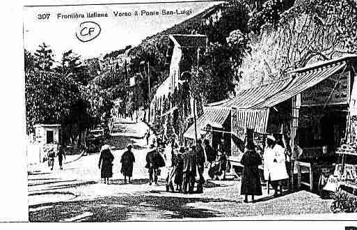 Ville de MENTON Carte postale ancienne