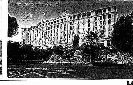 Ville de MENTON Carte postale ancienne