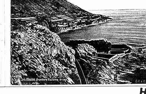 Ville de MENTON Carte postale ancienne