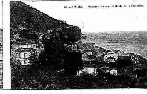Ville de MENTON Carte postale ancienne