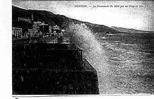 Ville de MENTON Carte postale ancienne