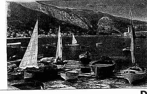 Ville de MENTON Carte postale ancienne