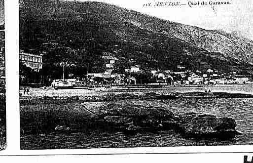 Ville de MENTON Carte postale ancienne