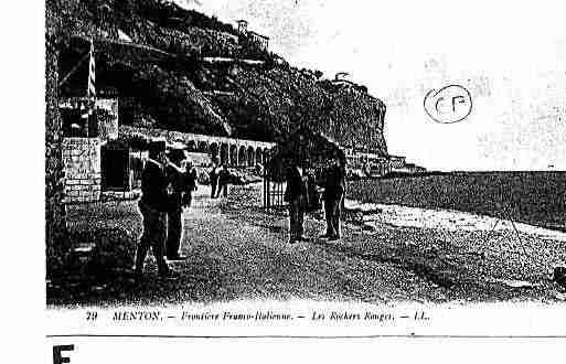 Ville de MENTON Carte postale ancienne