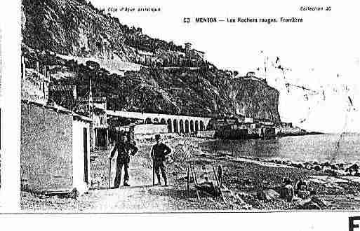 Ville de MENTON Carte postale ancienne