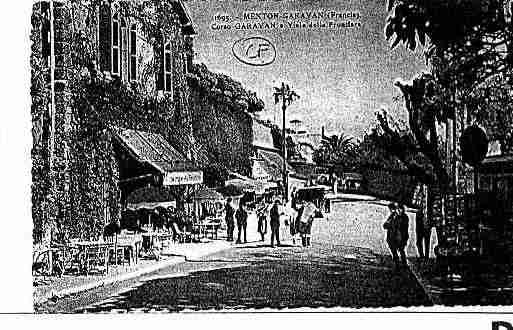 Ville de MENTON Carte postale ancienne