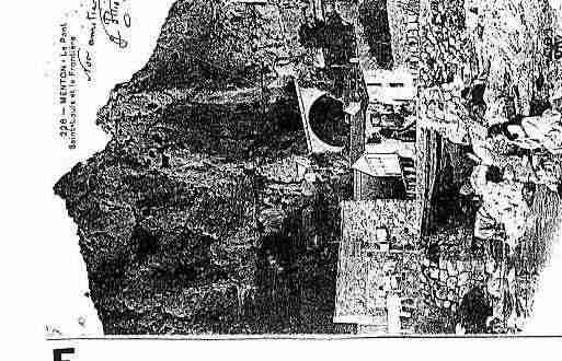 Ville de MENTON Carte postale ancienne