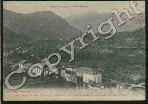 Ville de MERCUSGARRABET Carte postale ancienne