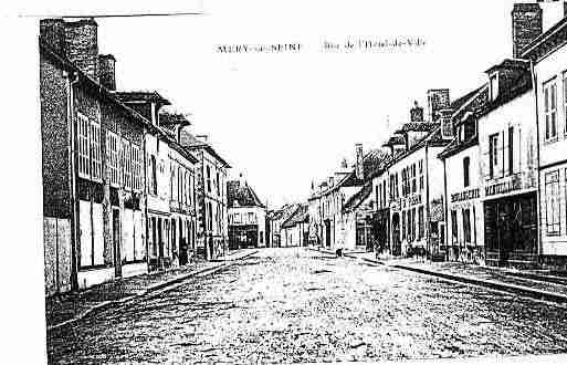 Ville de MERYSURSEINE Carte postale ancienne