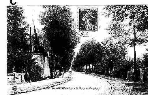 Ville de MERYSURSEINE Carte postale ancienne