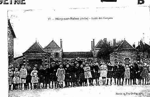 Ville de MERYSURSEINE Carte postale ancienne