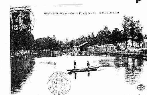 Ville de MERYSURSEINE Carte postale ancienne