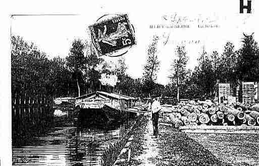 Ville de MERYSURSEINE Carte postale ancienne