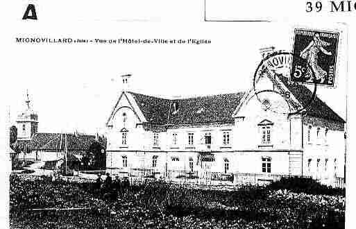 Ville de MIGNOVILLARD Carte postale ancienne
