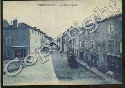 Ville de MONTAIGUETENFOREZ Carte postale ancienne