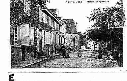 Ville de MONTAIGUETENFOREZ Carte postale ancienne