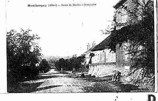 Ville de MONTBEUGNY Carte postale ancienne