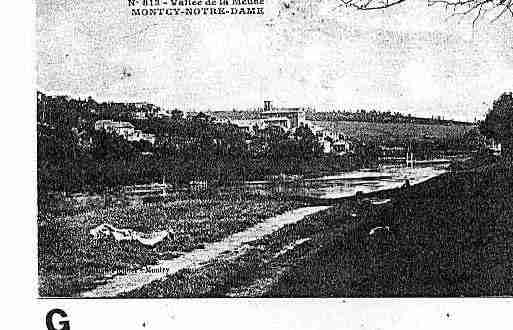 Ville de MONTCYNOTREDAME Carte postale ancienne