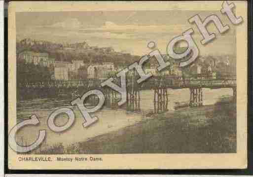 Ville de MONTCYNOTREDAME Carte postale ancienne