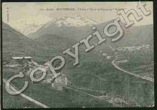 Ville de MONTFERRIER Carte postale ancienne