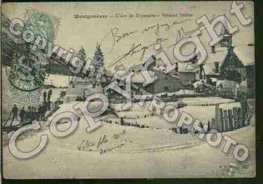 Ville de MONTGENEVRE Carte postale ancienne Ville de MONTGENEVRE Carte postale ancienne