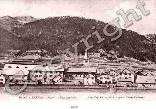 Ville de MONTGENEVRE Carte postale ancienne Ville de MONTGENEVRE Carte postale ancienne
