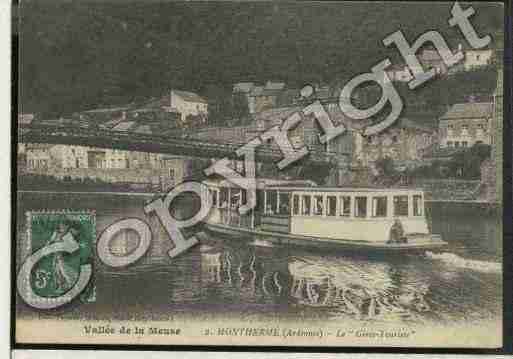 Ville de MONTHERME Carte postale ancienne