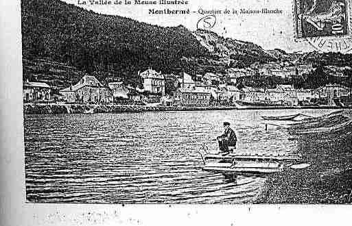 Ville de MONTHERME Carte postale ancienne